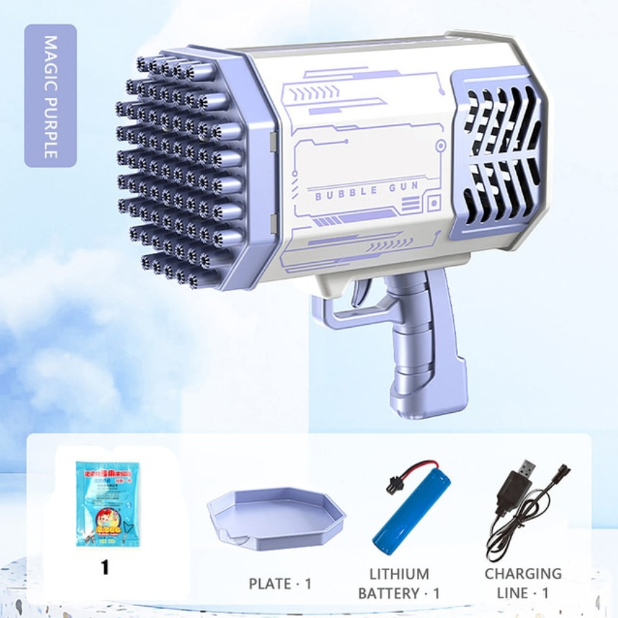 BubbleRush – Bellenblaaspistool voor eindeloos speelplezier [50% Korting]