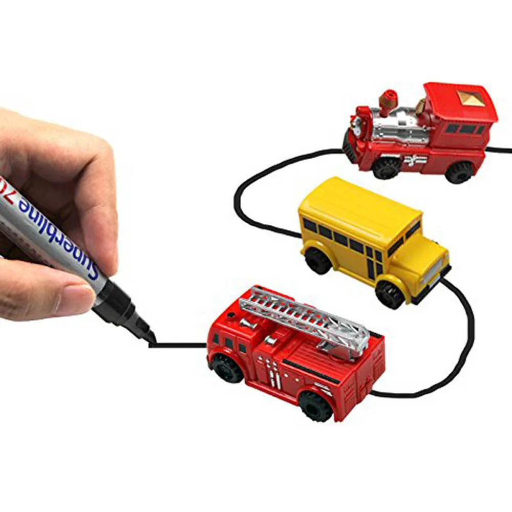 TraceRide™ – Traceerbare speelgoedauto met inductieve toverstift [50% Korting]