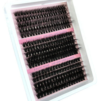 LashGlam™ – 5D-clusterwimpers voor een dramatische, volumineuze en glamoureuze look [50% Korting]