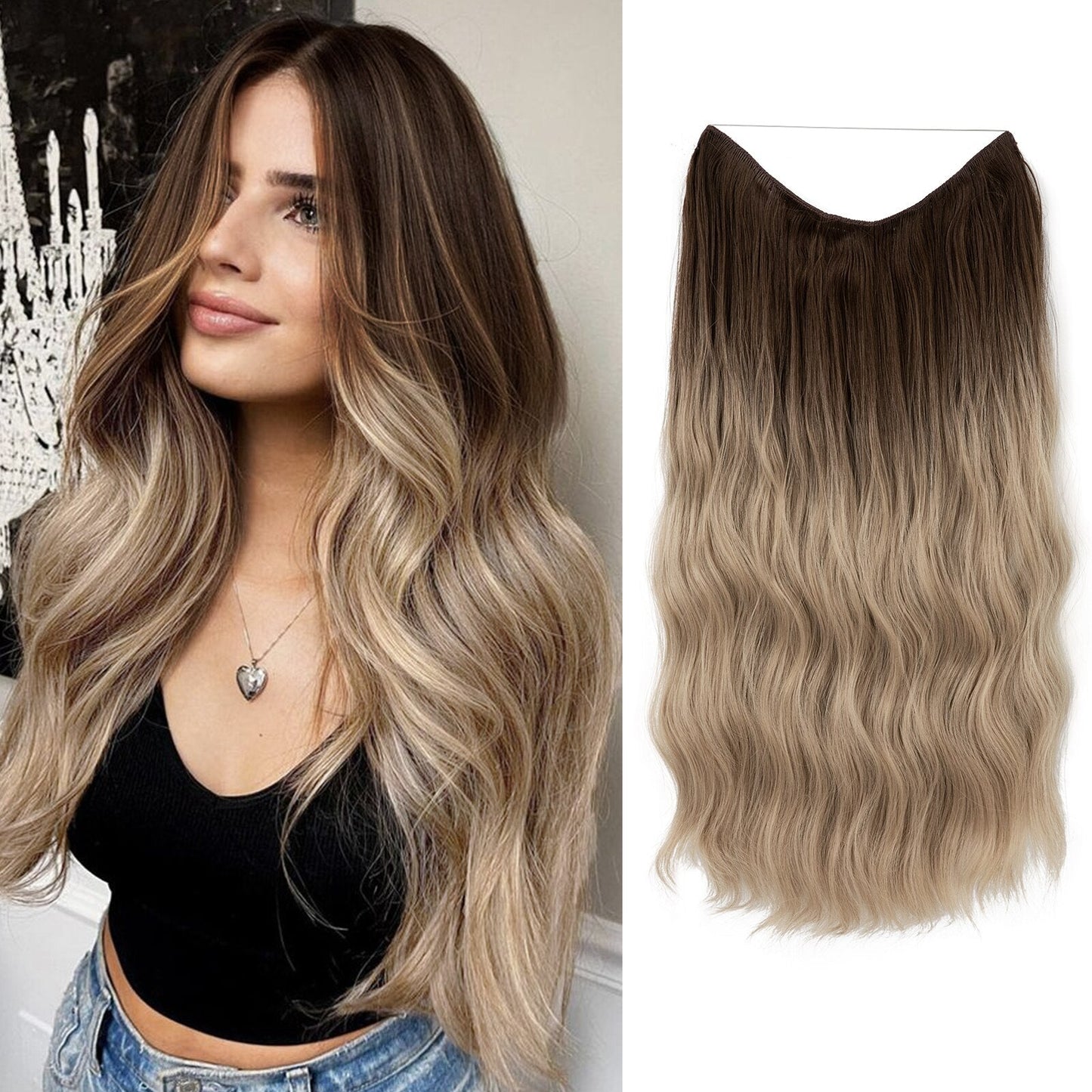 GlamVeil™ – Onmiddellijke, indrukwekkende haartransformatie voor een perfecte look [50% Korting]