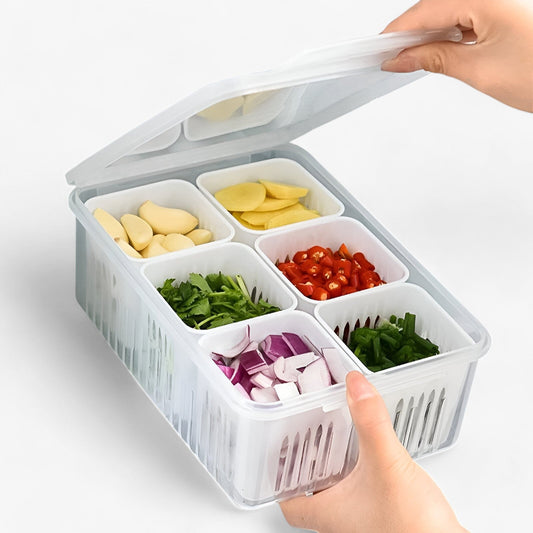 FridgeFlow™ – Transparante koelkastorganizer voor perfecte orde en versheid [50% Korting]