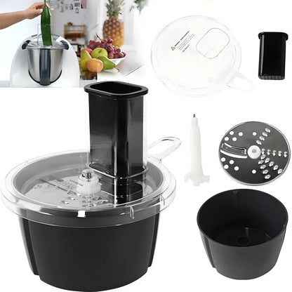 Groentesnijder-set voor Thermomix TM5 & TM6 met kaasrasp