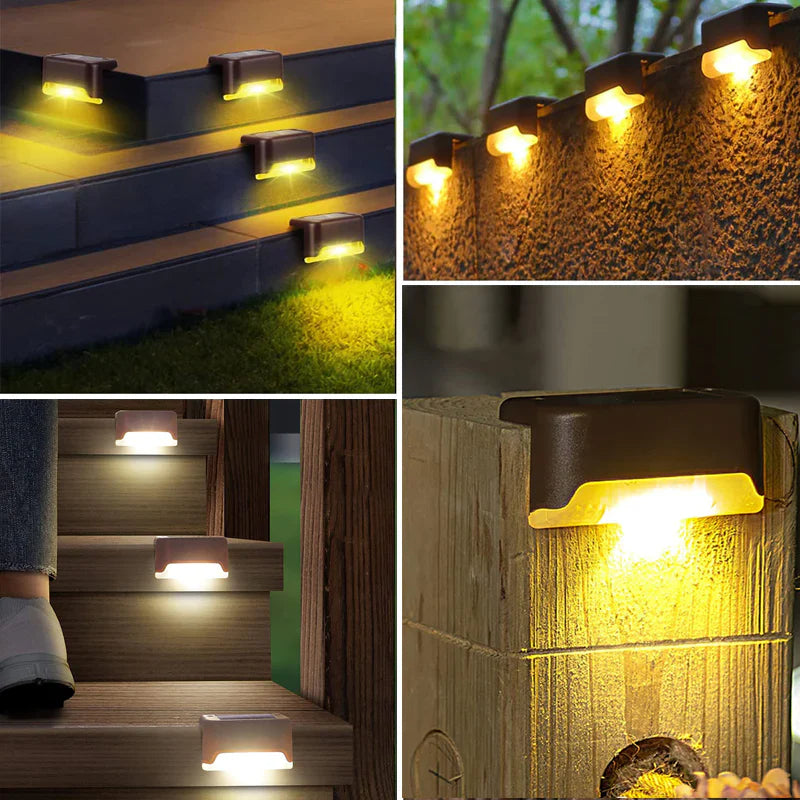 SolarPath™ buitenlampen op zonne-energie (4 stuks) | 50% Korting