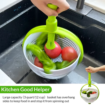 DrySpin – Centrifuge & Droger voor Groenten en Fruit | 50% Korting