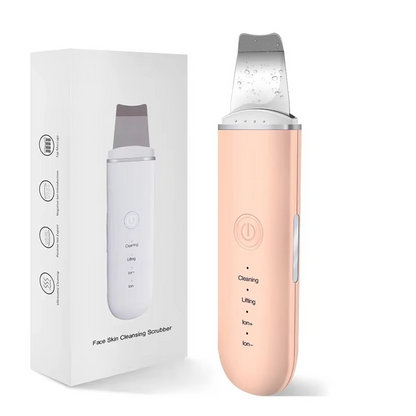SkinSonic™ – Ultrasone Skin Scrubber voor Diepe Poriënreiniging & Stralende Huid