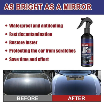 NanoShine™ – Professionele Auto Poetsspray | 3-in-1 Hoogglans [1+1 Gratis]