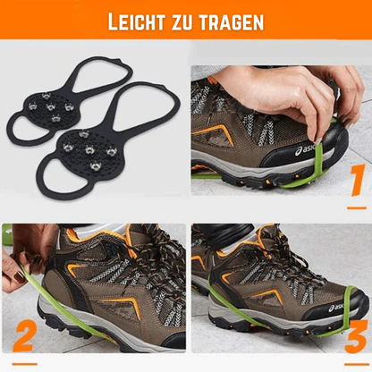 ShoeArmor™ Antislip Schoenspikes – Veilig Lopen op Ijs & Sneeuw