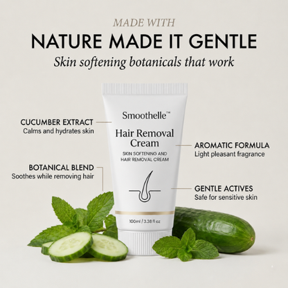 SmoothSkin – Zachte Ontharingscrème voor Zijdezachte Huid [50% Korting]
