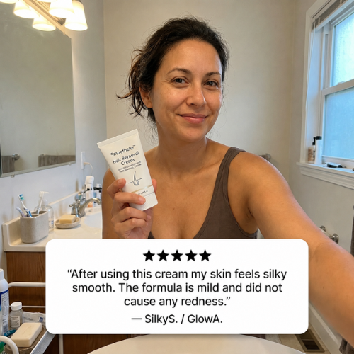 SmoothSkin – Zachte Ontharingscrème voor Zijdezachte Huid [50% Korting]
