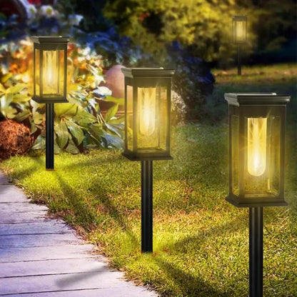 SolarGarden™ – Warm wit licht voor paden, borders & sfeervolle tuinaccenten [1 + 1 Gratis]