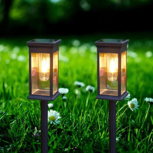 SolarGarden™ – Warm wit licht voor paden, borders & sfeervolle tuinaccenten [1 + 1 Gratis]