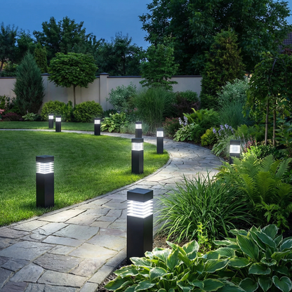 Zonne-energie LED Tuinlamp – draadloos, automatisch, weerbestendig