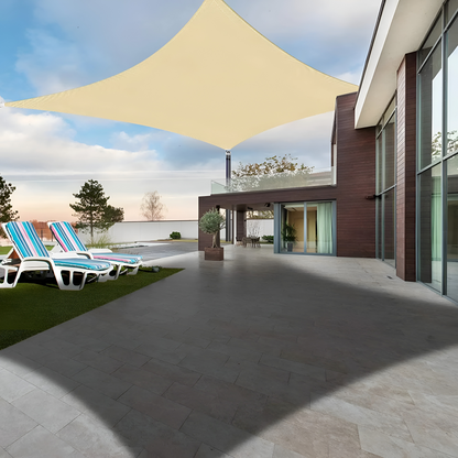 SkyCover™ – Waterdicht Zonnezeil met UV-bescherming voor Terras & Tuin