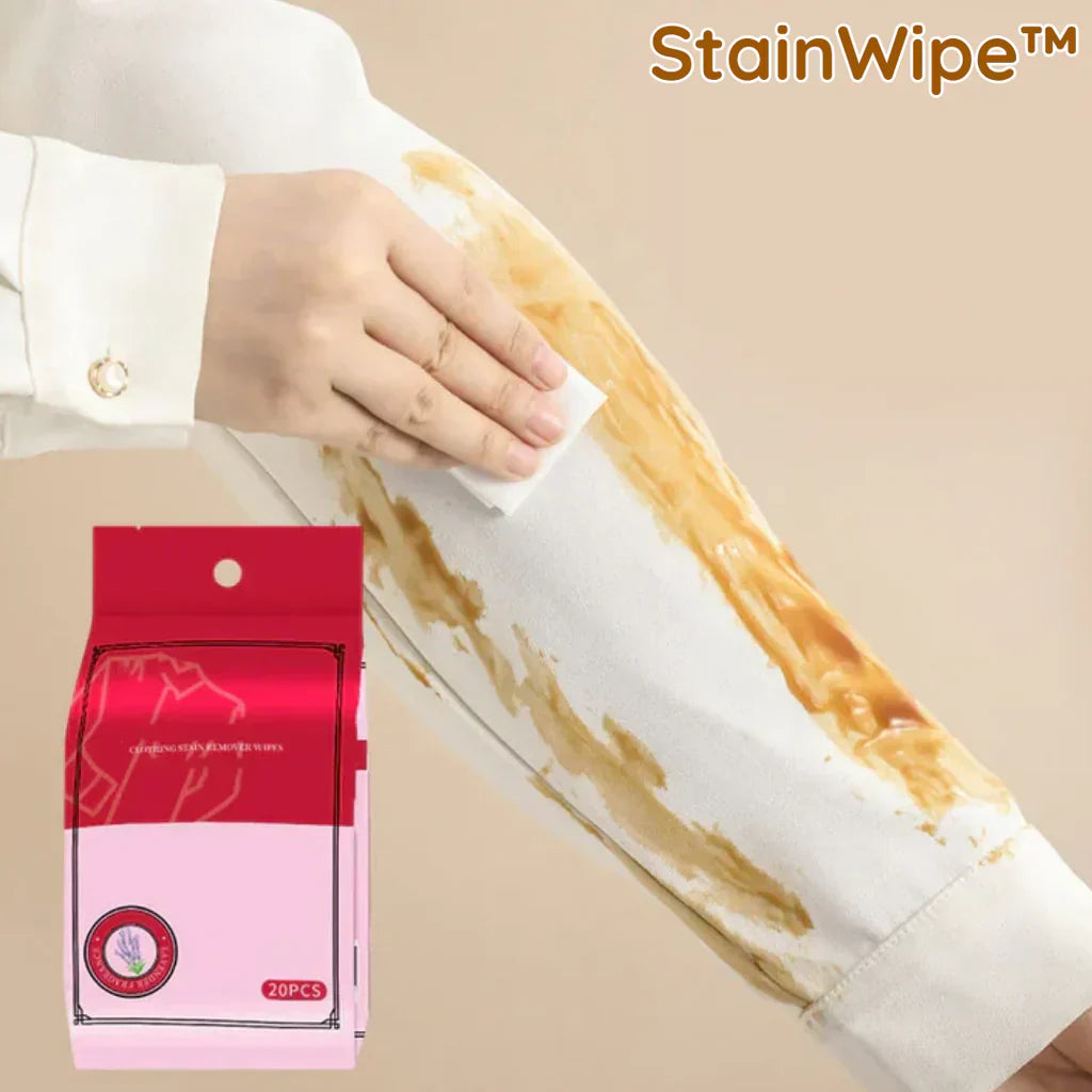 StainWipe™ – Effectieve en praktische vlekverwijderingsdoekjes [50% Korting]