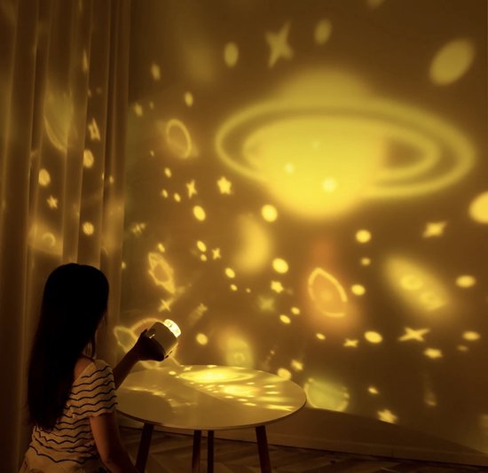 Sterrenprojektor nachtlamp voor kinderen met muziek en timer