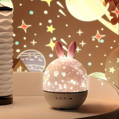 Sterrenprojektor nachtlamp voor kinderen met muziek en timer
