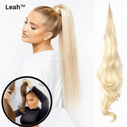 Leah™ – Double Style paardenstaart voor volumineus, stijlvol en elegant haar [50% Korting]