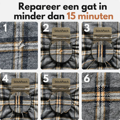 StitchPatch – Repareer je favoriete kleding stijlvol & snel [50% korting]