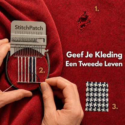 StitchPatch – Repareer je favoriete kleding stijlvol & snel [50% korting]