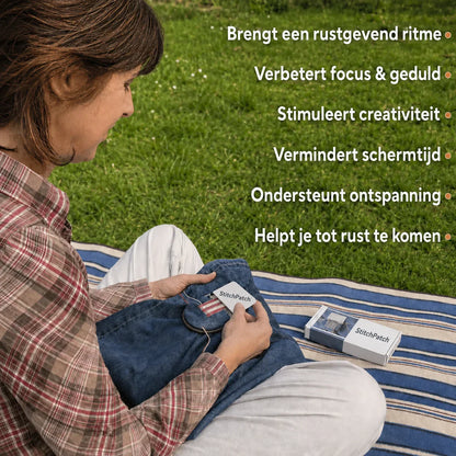 StitchPatch – Repareer je favoriete kleding stijlvol & snel [50% korting]