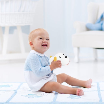 Siliconen nachtlampje voor baby's – dimbaar met automatische uitschakeling