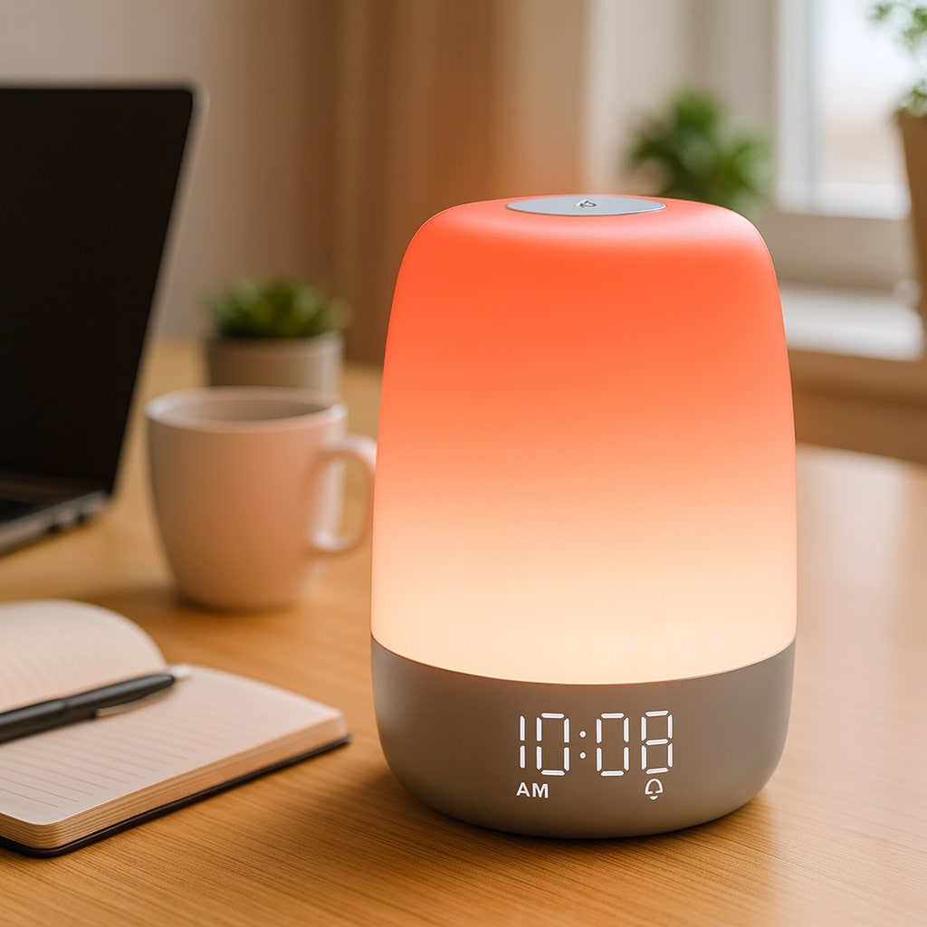 Lichtwekker met zonsopgangsimulatie en nachtlampje