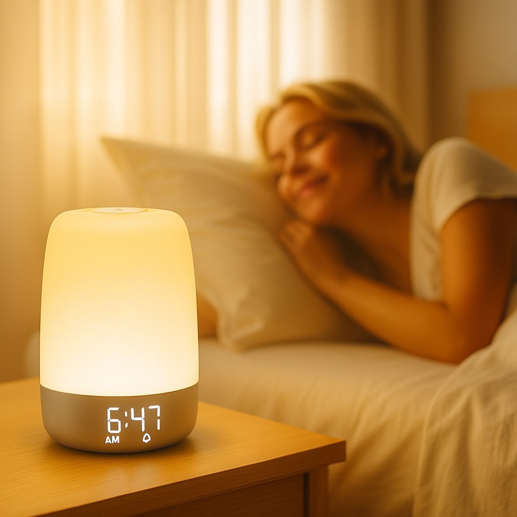 Lichtwekker met zonsopgangsimulatie en nachtlampje