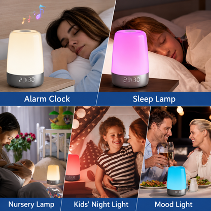 Lichtwekker met zonsopgangsimulatie en nachtlampje