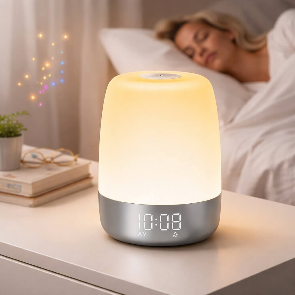 Lichtwekker met zonsopgangsimulatie en nachtlampje