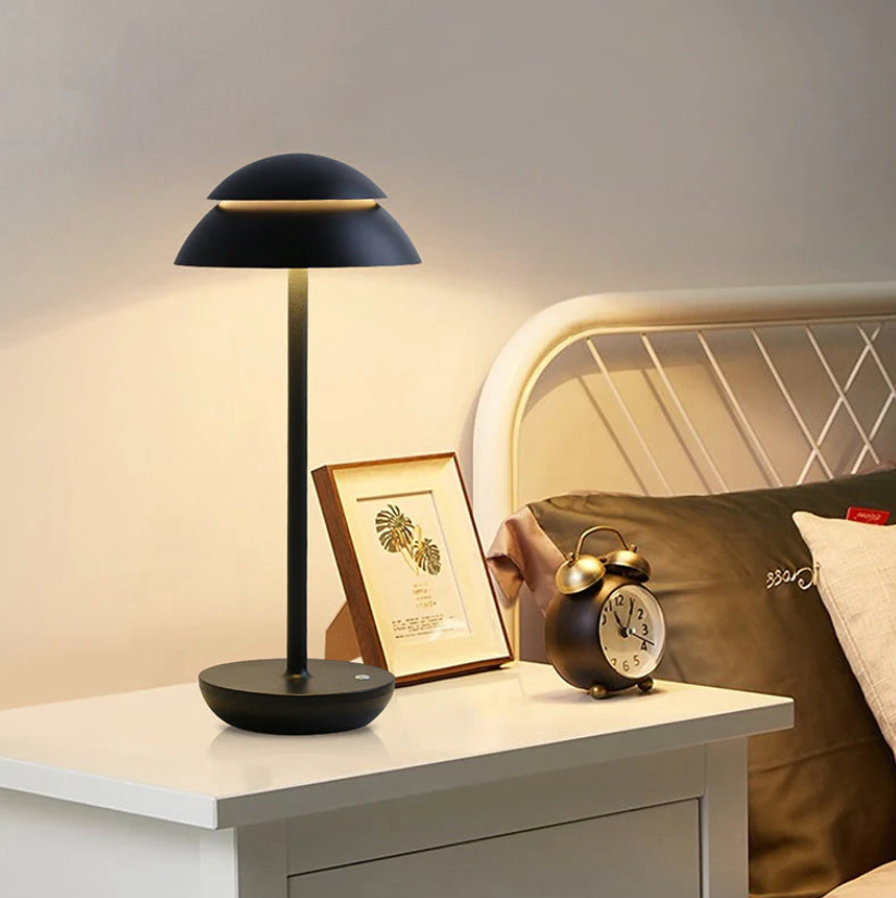 Draadloze tafellamp paddenstoel-design dimbaar via touch