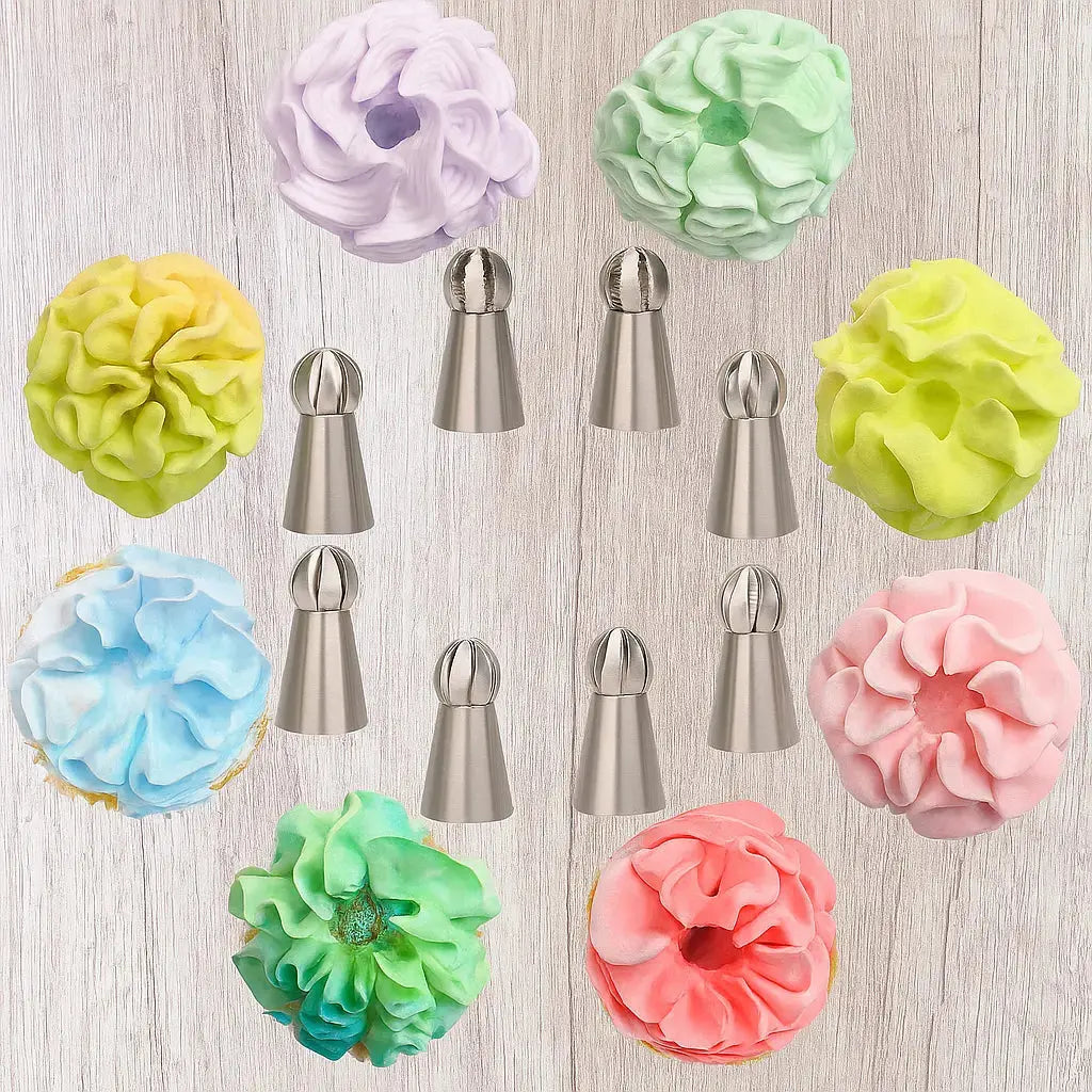 CakeOver™ - Roestvrijstalen taartdecoratieset [4 + 4 Gratis]
