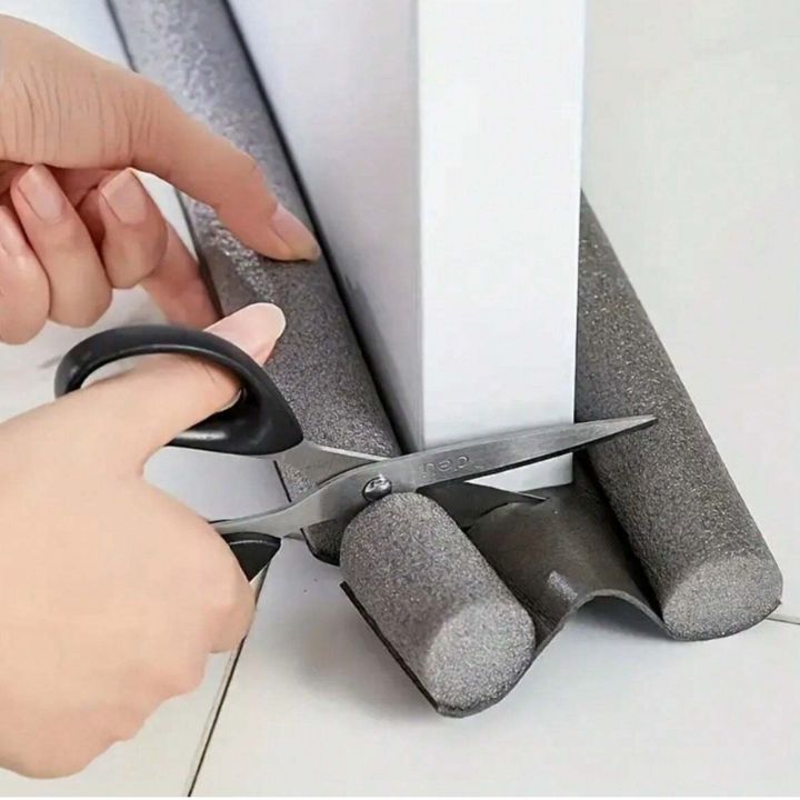Tochtrolstopper om onder de deur te schuiven – geluidsisolatie en warmte-isolatie