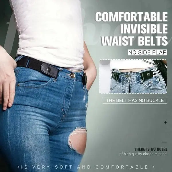 InvisBelt™ - Onzichtbare elastische tailleband zonder gesp [50% Korting]