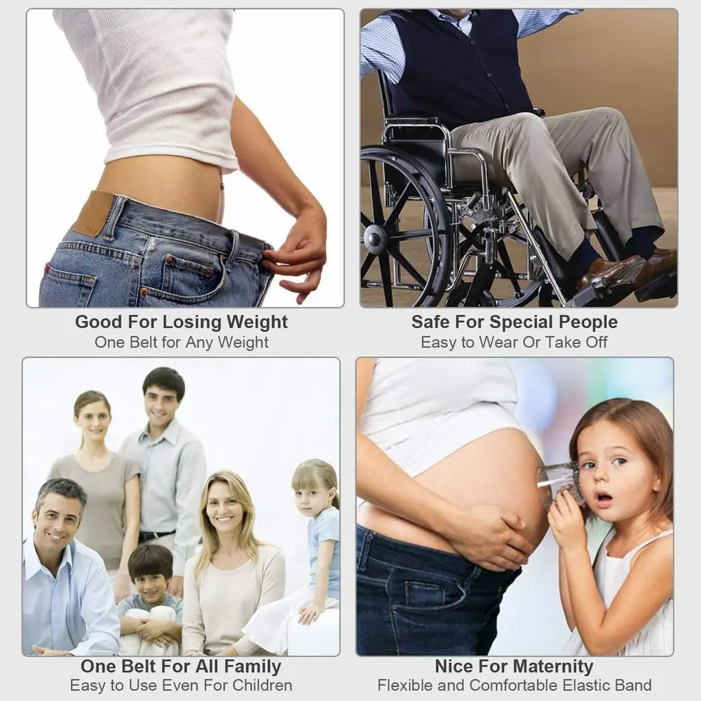 InvisBelt™ - Onzichtbare elastische tailleband zonder gesp [50% Korting]