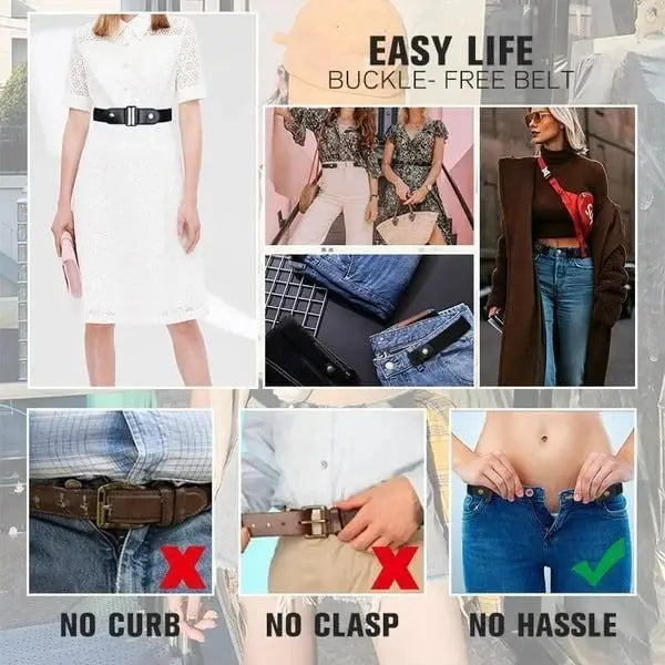 InvisBelt™ - Onzichtbare elastische tailleband zonder gesp [50% Korting]