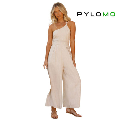 Sontely™ – Slanke getailleerde mouwloze jumpsuit voor elegante looks [50% Korting]