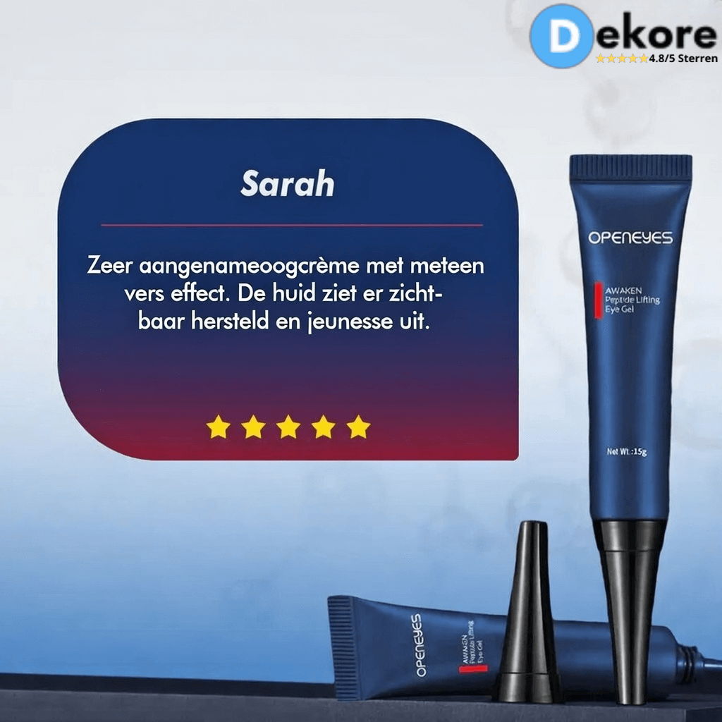 EyeRenew™ – Zichtbaar frisse oogcontour met liftend effect [1 + 1 Gratis]