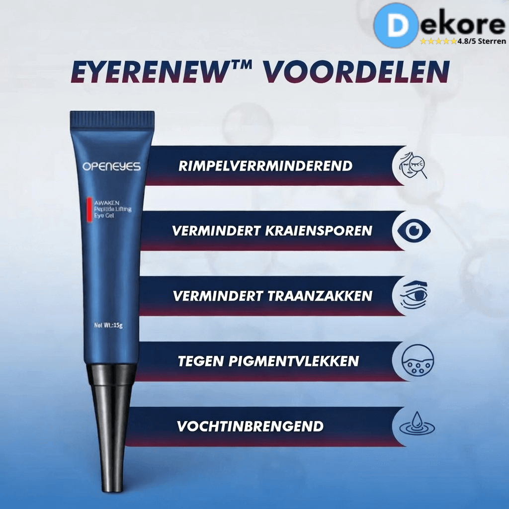 EyeRenew™ – Zichtbaar frisse oogcontour met liftend effect [1 + 1 Gratis]