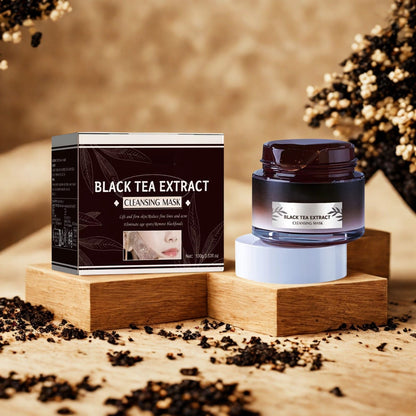 TeaElixir™ – Zwarte Thee Gezichtsmasker voor een stralende, stevige & diep gereinigde huid [1 + 1 Gratis]