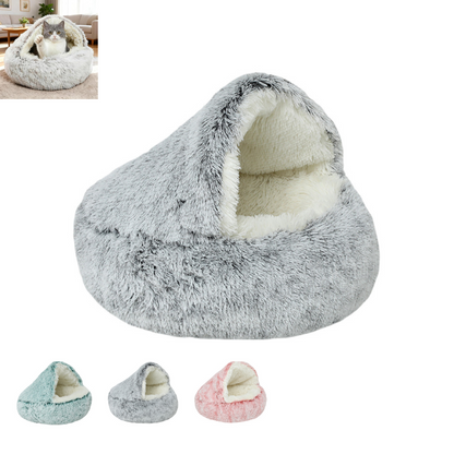 CatBed™ – Warm Kattenmand Nest voor Katten & Kleine Honden