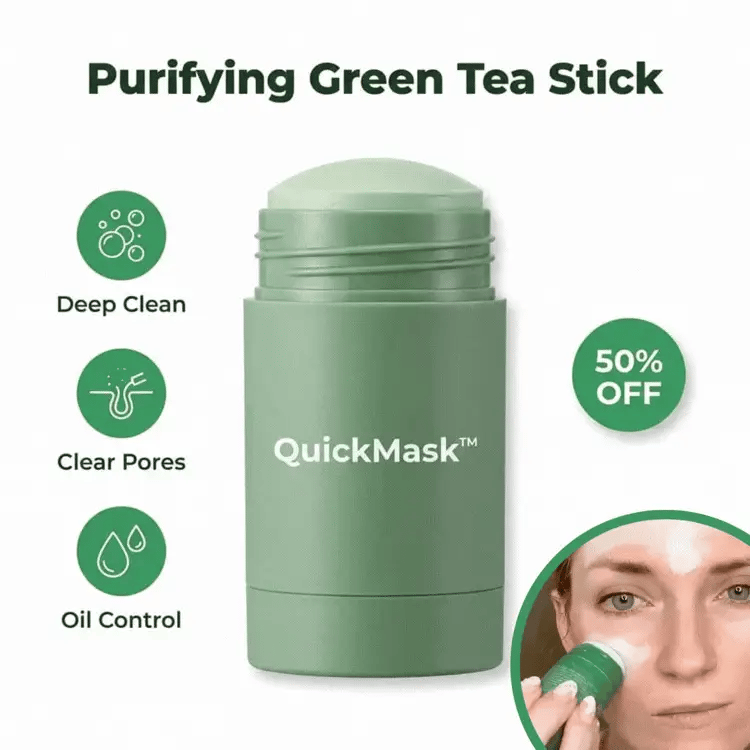 quickmask – Diepporenverzorging voor vlekkeloos zuivere huid [50% Korting]