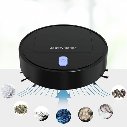 Compacte robotstofzuiger voor dierenhaar, harde vloeren en tapijt