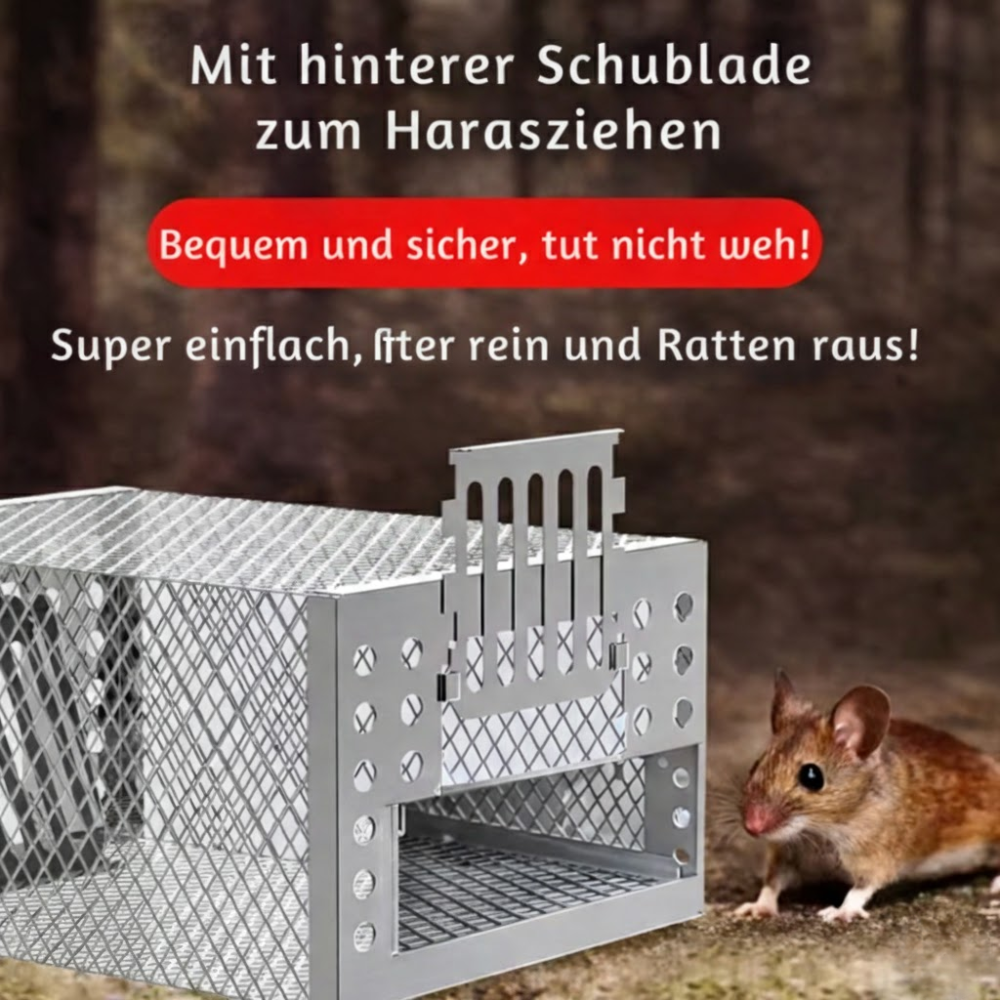 FallenMeister – Automatische Muizenval | Veilig & Diervriendelijk