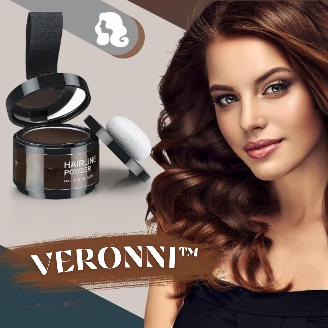 Veronni™ – Schaduwpoeder voor de haarlijn voor snelle dekking [1 + 1 Gratis]