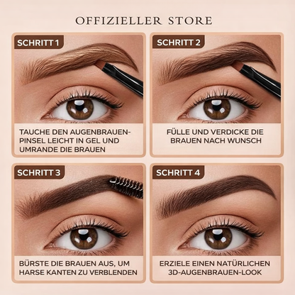 BrowForm – Wenkbrauw Liner Crème voor natuurlijk vollere wenkbrauwen [1 + 1 Gratis]
