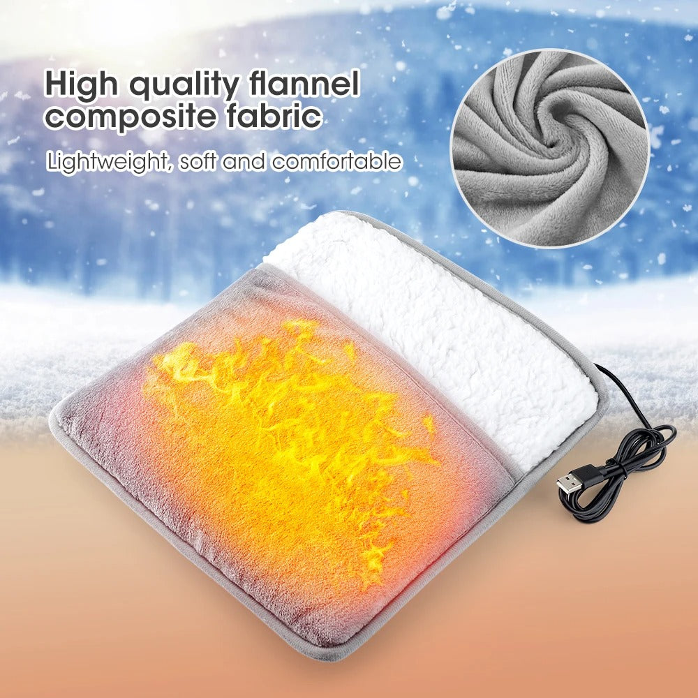 VelvetFire™ USB Voetwarmer – Directe Warmte voor Koude Voeten