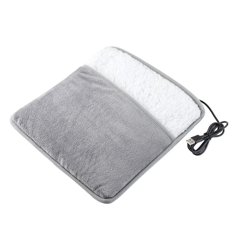 VelvetFire™ USB Voetverwarmer – Warme Voeten Thuis, Kantoor & Onderweg