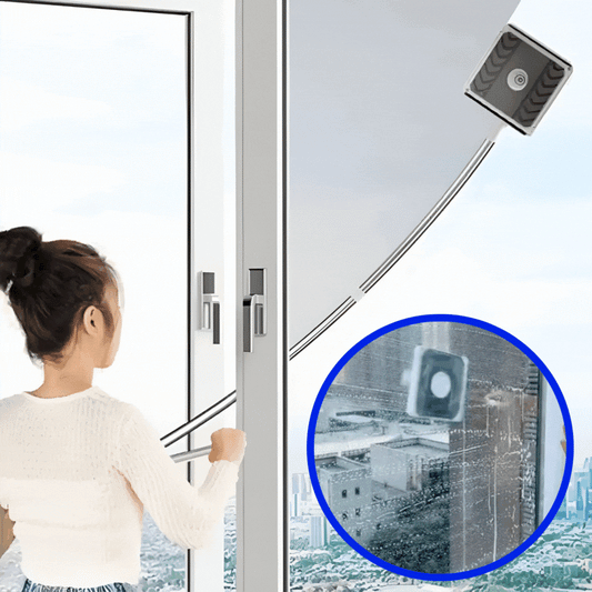 GlassBoom™ - Magnetische Glasreiniger voor veilige dubbelreiniging [50% Korting]