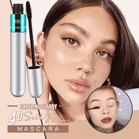 Vibely™ - Waterproof Mascara Met Twee Borsteltjes Voor Volume [1 + 1 Gratis]