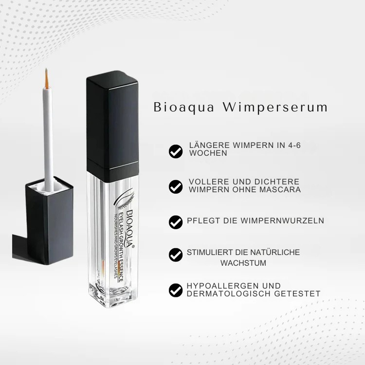Bioaqua™ – Wimperserum voor Langere & Dichtere Wimpers in Slechts 7 Dagen [1 + 1 Gratis]
